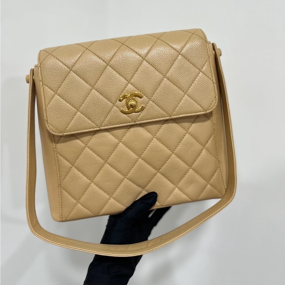 Chanel Vintage Kelly Shoulder Bag 💛 - Picture 1 of 10